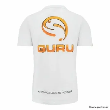 T-Shirt Manches Courtes Guru Semi Logo Tee White - Blanc