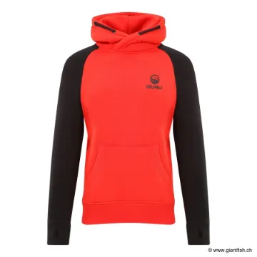Sweat Guru Hoodie Red/Black - Rouge/Noir