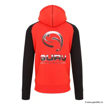 Sweat Guru Hoodie Red/Black - Rouge/Noir