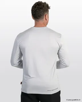 T-Shirt Manches Longues Guru Sun Core Shirt UPF 50+ Grey - Gris