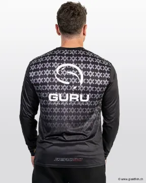 T-Shirt Manches Longues Guru Aventus Sun Core Shirt UPF 50+ Black - Noir