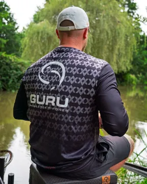 T-Shirt Manches Longues Guru Aventus Sun Core Shirt UPF 50+ Black - Noir