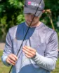 Bild von T-Shirt Langarm Guru Hexagon Sun Core Shirt UPF 50+ Grau - Gris