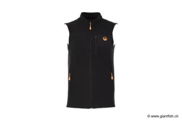 Polaire sans Manches Guru Gilet Polaire Fleece Gilet Black - Noir