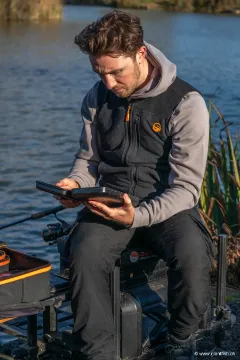 Polaire sans Manches Guru Gilet Polaire Fleece Gilet Black - Noir