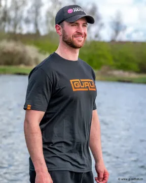 T-Shirt Guru Gradient Connect Tee Black - Noir