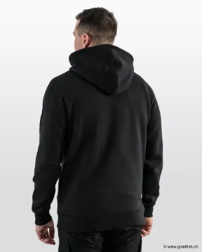 Sweat Guru Black Patch Hoodie - Noir