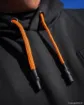 Immagine di Sweat Guru Black Patch Hoodie - Nero