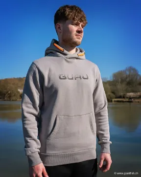 Sweat Guru Hoodie Circles Grey - Gris