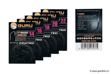 Hameçon Guru F1 Maggot Hook Barbless