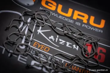 Hameçon à Oeillet Guru Kaizen Eyed Hook Barbless