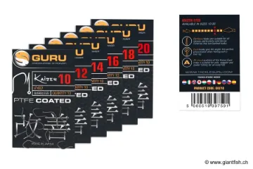 Hameçon à Oeillet Guru Kaizen Eyed Hook Barbless