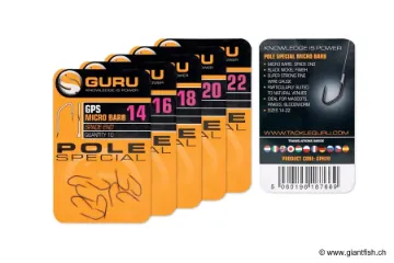 Hameçon Guru Pole Special Hook Spade End Barbed