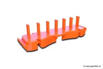 Accessoire Boîte Bas de Ligne Guru Adjustable Rig Case Spare Peg