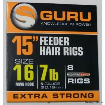 Hameçon Monté Guru Speedstop Ready Rig 15"