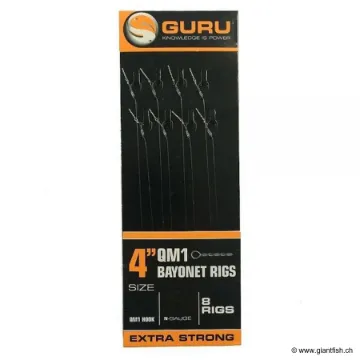 Hameçon Monté Guru Bayonets QM1 Ready Rig 4"