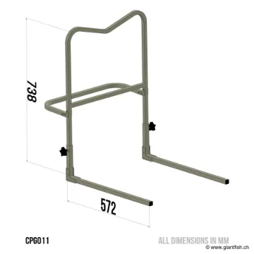 Barre Carp Porter Front Bar with Front Arms