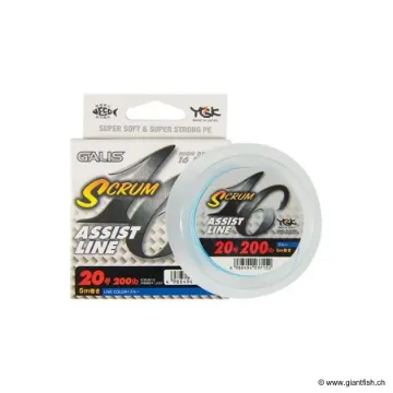 Tresse pour Assist Hook XBraid GALIS SCRUM 16 Assist Line