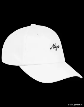 Casquette Nays 6 Panel Cotton Cap White - Blanche