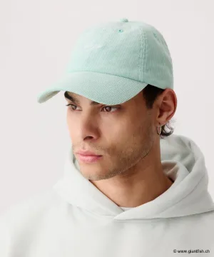 Casquette Nays Cord Cap Curved Brim Light Green - Verte Claire