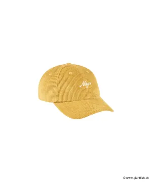 Casquette Nays Cord Cap Curved Brim Yellow - Jaune