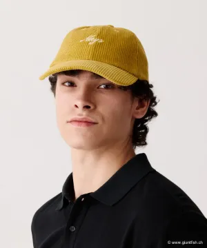 Casquette Nays Cord Cap Curved Brim Yellow - Jaune