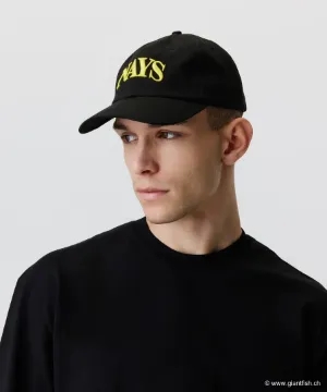 Casquette Nays Curved Brim Sweep Cap Black - Noire