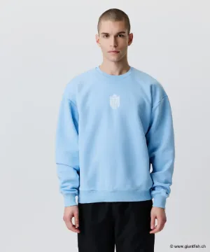 Sweat Nays Emblem Front Crewneck Blue - Bleu