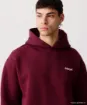 Immagine di Sweat a Cappuccio Nays Classic Logo Hoodie Rosso - Rosso