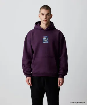 Sweat à Capuche Nays Boat Print Hoodie