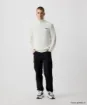 Bild von Sweat Nays Half Zip Sweater White - Weiß