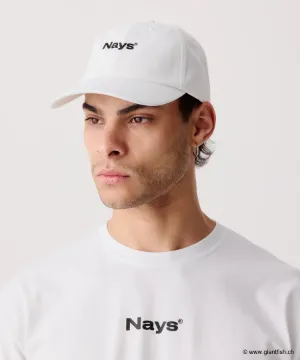 Casquette Nays Sports Cap Washed White - Blanche