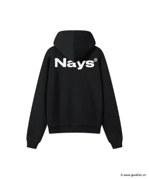 Sweat à Capuche Nays World Hoodie Black - Noir