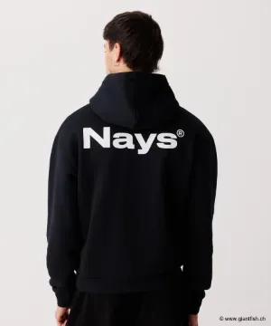 Sweat à Capuche Nays World Hoodie Black - Noir