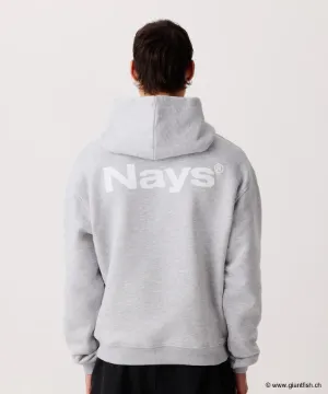 Sweat à Capuche Nays World Hoodie Grey - Gris