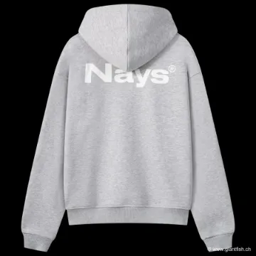 Sweat à Capuche Nays World Hoodie Grey - Gris