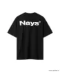 Image de T-shirt Nays Basic Tee noir – logo dos