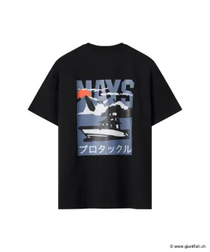 T-Shirt Nays Boat Print Tee