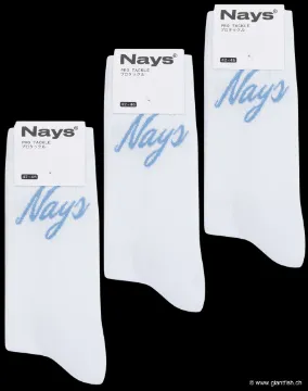 Nays Script Logo Socks