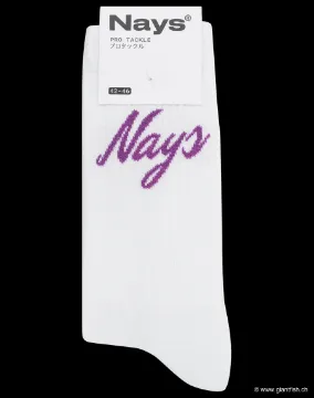 Nays Nays Script Logo Socks
