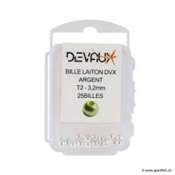 Billes en Laiton Devaux ARGENT - 25 pièces
