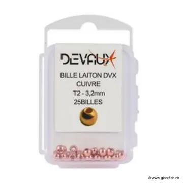 Billes en Laiton Devaux CUIVRE - 25 pièces