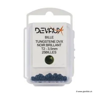 Billes en Tungstène Devaux NOIR BRILLANT