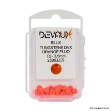 Billes en Tungstène Devaux ORANGE FLUO