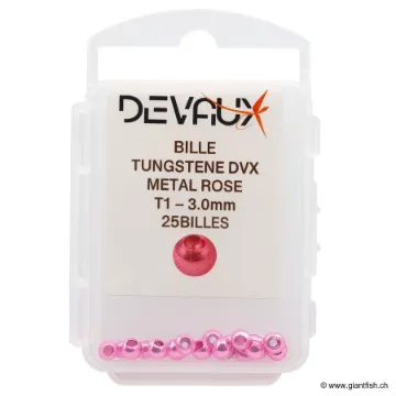 Billes en Tungstène Devaux METAL ROSE