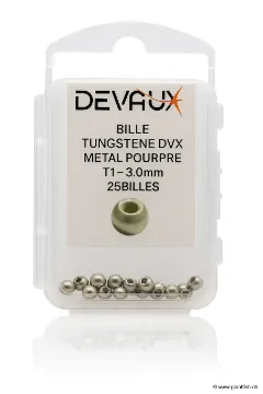 Billes en Tungstène Devaux SLOT ARGENT