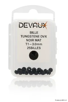 Billes en Tungstène Devaux SLOT NOIR MAT