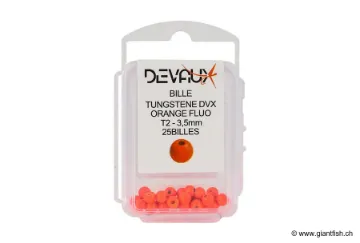 Billes en Tungstène Devaux SLOT ORANGE FLUO