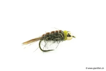 Mouche Devaux Nymphe Bille Laiton JBNB 13