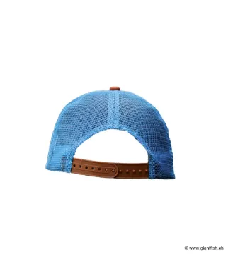 Casquette Devaux Trucker BOMBLUE - Orange/Bleu